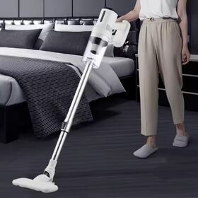 Large Capacity Dust Box Dust Collector Vertical Cordless Wireless Vacuum Cleaner With Aluminum Tube