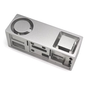 Caixa de Precisão para Instrumento, Peça para Usinagem CNC, Invólucro Personalizado de Alumínio Anodizado
