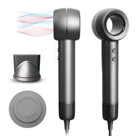 Brosse Sèche-Cheveux Ionique Professionnelle 110000 tr/min Sèche-Cheveux Haute Vitesse Accessoire de Voyage Professionnel en Plastique