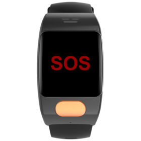 2/3/4G Connection Elderly Telecare Watch L20 SOS Loop Call Heart Rate Monitor 4G Smart Watch For Lone Workers