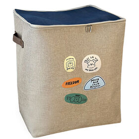 Wholesale Cartoon thick fabric dust-proof closet storage bag with zipper