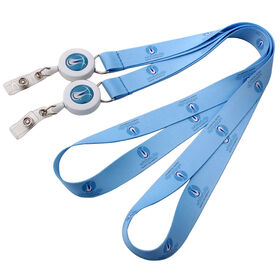 Hot-selling Polyester Cell Phone Neck Lanyard Neck Straps Multi-function Mobile Phone Straps Customization