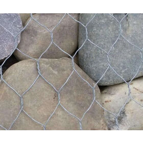 Heavy-Duty Galvanized Hexagonal Gabion Box for Landscaping
