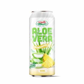 Aloe Vera And Pineapple Juice | Can, 500Ml