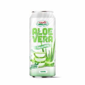 Aloe Vera Drink With Original Flavor | Can, 500Ml