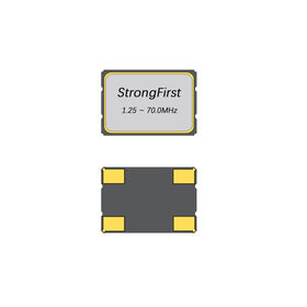 StrongFirst VC3225C SMD VCXO CMOs Output 1.25 ~ 70.0MHz SMD VCX0 3.2*2.5*1.2mm 15pF Crystal Oscillator +1.65V+1.35V
