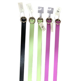 Promotion of high quality Cheap Price High quality Ladies 100% PU belt, circle buckle