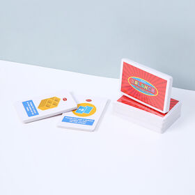 Mini portable version of parent-child multiplayer board game puzzle loose pack card small poker card