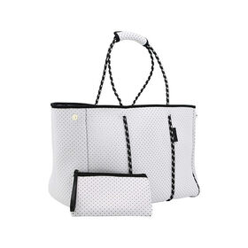Saco de praia de neoprene impermeável de grande capacidade para viagens e fitness por atacado