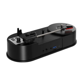 Ezcap613 Turntable Player and Converter Recorder Vinyl Record music to USB Flash Drive or Micr SD Card as MP3 format No need PC