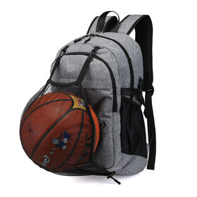 Basketball bag Men's Oxford cloth backpack USB charging backpack Waterproof 15.6 inch computer student bag