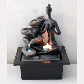 Fontaine d'eau avec statue abstraite populaire pour jardin et extérieur - Fabricant leader