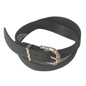 Mejor precio Nueva llegada Precio promocional Proveedor Cinturón de mujer 100% PU, hebilla color dorado