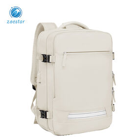Sacs à dos pour ordinateur portable grande capacité Relaxation, multifonctionnels pour voyage, noir et rose