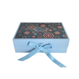 Caja plegable personalizada con imán para cosméticos, ropa interior, regalos y embalaje de prendas de vestir.