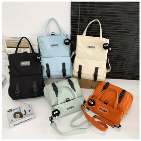 Wholesale multifunctional trendy crossbody bag college student backpack