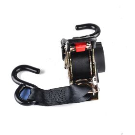 ULK 25mm cincha de amarre con bloqueo, correas de amarre retráctiles con ganchos