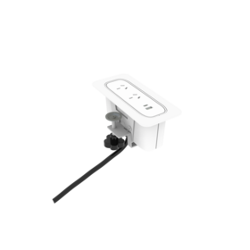 Australian Power Socket Clamp on Tabletop 65W Triones USB Charging Power Strip