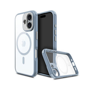 أحدث تصميم لحافظة هاتف iPhone 16 مغناطيسية ممتصة للصدمات بتصميم تلوين - حافظة حماية ممتازة