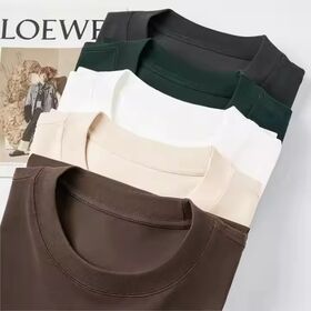 T-shirt à manches longues thermique personnalisé 300 GSM, T-shirt à manches longues en coton de luxe surdimensionné, T-shirt lourd pour hommes