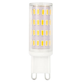 Ampoule LED G9, 3W Équivalent 30W, Remplacement Ampoule Halogène T4 G9, 380LM, Dimmable, Lampe à Économie d'Énergie, Pour Base Bi-Pin G9 T4, 3000K
