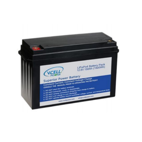 Vente en gros d'usine, batterie Lifepo4 12V 100Ah 150Ah 200Ah 400Ah à 6000 cycles pour produits solaires, batterie EV AGV avec BMS et boîtier ABS.