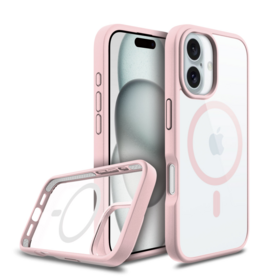 Dernier modèle et coque hybride magnétique anti-chute PC TPU TPE pour iPhone 16