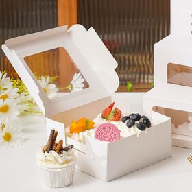 30 Pcs Valentine's Day Treat Boxes With Window 12 X 5.5 X 2.5 Inch