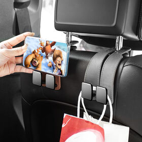 Custom logo Car hook on the car seat back creative car hidden car hook multi-functional hook