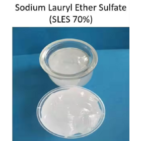 SLES 70% Lauril Sulfato de Sodio Precio CAS 68585-34-2 Grado Cosmético de China
