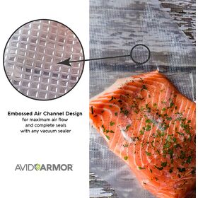Sacs de Mise Sous Vide pour Aliments, Qualité Commerciale Robuste, Sans BPA, Sacs Alimentaires Prédécoupés pour le Stockage, la Préparation des Repas ou la Cuisson Sous Vide
