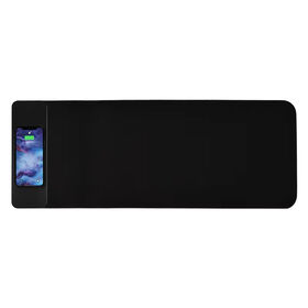 Extra large wireless charging mouse pad fast mouse pad large fast charging custom pattern rubber mouse pad