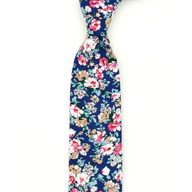 Corbata de hombre formal de negocios con estampado retro