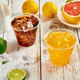 Vaso de Plástico PET Desechable Ecológico de 9oz (266ml) para Café, Bebidas Carbonatadas, Vodka, Brandy y Bebidas Energéticas - Ideal para B2B