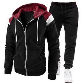 Sudaderas con Capucha Unisex de Moda Casual, Algodón, Resistente al Viento, para Hombre, Sudadera Deportiva, Traje de Jogging para Gimnasio