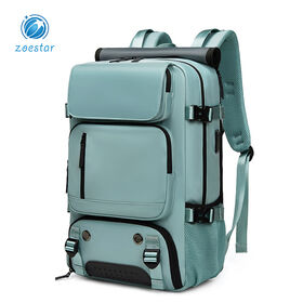 Sac à dos de sport et de voyage en nylon pour extérieur avec logo et couleur personnalisables, port USB