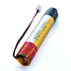 High Reliable Cylindrical LiPo Battery 3.7V Rechargeable Lithium Polymer Cell, 13-Month Warranty CE UN38.3 Certified Battery for R