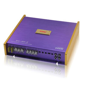 Manufacturer Class AB 2 CH 80W Car Amplifier With Full Frequency car amplifier Car Audio