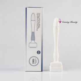 Stylo Derma Stamp de Beauté, Tampon de Micro-aiguilles pour Visage et Corps, Rouleau Derma pour Barbe, Tampon Derma Roller 0.25mm