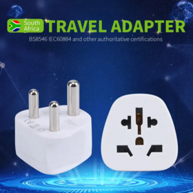 Adaptateur Universel De Voyage EPICKA - Prises A, C, G, I - 2 Ports USB - Bleu