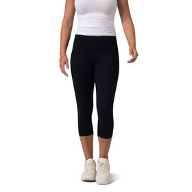 Mallas de yoga capri para mujer. Tejido de lana de doble cara, absorción de humedad y eliminación del sudor. Pantalones capri de yoga para mujer.
