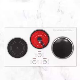 New design Commercial cooktop wok 3500w 220v electric three burner induction cooker