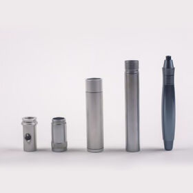 CNC machining aluminum parts anodizing CNC milling and turning parts, expansion transmission joints