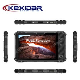 Newest Full-Function 5G LTE 10.1 Inch Rugged Tablet, 10000mAh Octa-Core Tablet, Android Tablet NFC RFID Anti-drop Tri-proof Tablet