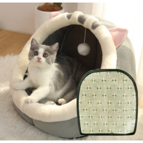 Wholesale Cat litter Winter warm Cat House Villa semi-enclosed cat litter dog litter Cat bed dog litter Teddy pet supplies