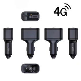 Voice Listening SOS Panic Vehicle Gps Tracking 4G Mini Usb Car Charger Gps Tracker With Automobile Lighter