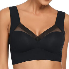 Wandelbare & Contour BHs, Nahtlose, geklebte BHs mit Mesh-Design, OEM Mode-BHs