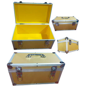 Manufacture Custom Outdoor Aluminum Carrying Equipment Instrument Tool Storage Spacious Case for Personal Items Storage
