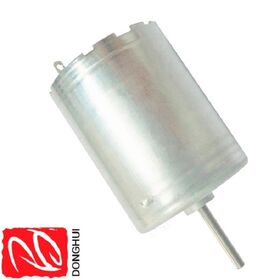 Motor de micro cepillo de CC DRF-370 de 6v 6500 rpm y 24.4 mm de diámetro personalizado por el fabricante para aplicaciones automotrices y paneles solares