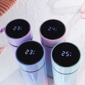 304 stainless steel thermos bottle gradually changing color smart water bottles